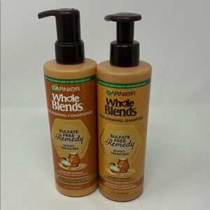 Garnier Whole Blends Honey Treasures Shampoo & Conditioner Set (12oz)
